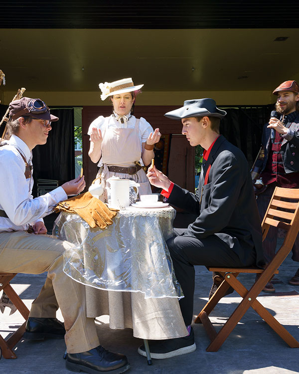 Grand pique-nique Victorien-Steampunk